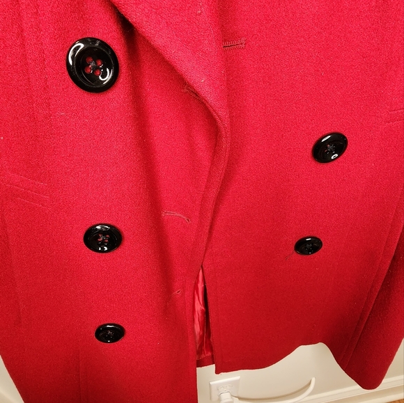 Calvin Klein Red Coat - Picture 4 of 4